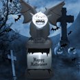 thumbnail image 1 of Costway 8.2 FT Halloween Inflatable Gravestone w/ Gargoyle Yard Decoration w/LED Lights, 1 of 8