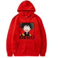 thumbnail image 1 of my hero academia deku sudadera con capucha de manga larga suelta anime tela, 1 of 4