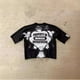 thumbnail image 2 of Camiseta de gran tamaño Retro Punk Rock, Top de manga corta de algodón con estampado gráfico de payaso Harajuku de Hip Hop, 2 of 4