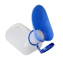 Lolmot Unisex Urinal for Car, Toilet Urinal for Men and Women, Bedpans Pee Bottle, With a Lid and Funnel, Plastic Can for Car, Old Man, Child and Diabetes for Camping Outdoor Travel