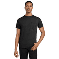 thumbnail image 5 of Gildan Ultra Cotton Pocket T-Shirt Men Short Sleeve Tee 6 oz Black - Size: M, 5 of 6