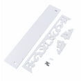 thumbnail image 3 of POCREATION White Wood Floating Display Shelves Wall Mount Storage Home Living Romm Decor, 3 of 7