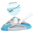 thumbnail image 2 of Triangular Pool Vacuum Head for Easy Cleaning of Sensitive Surfaces Thick Bristles Pool Brush, 2 of 8