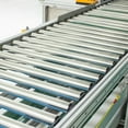 thumbnail image 5 of Uxcell Stainless Steel Gravity Conveyor Roller Transmission Galvanized End Silver 3"x16", 5 of 5