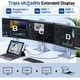 thumbnail image 3 of Estación de Acoplamiento Yeemie Pro Quad 4K HDMI USB Hub para Surface Pro 12, 3 of 9