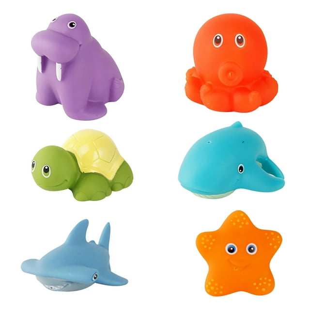 PVCS Jouet de Salle de Bain pour Enfants en Forme d'Animal à Pulvérisation d'Eau, Sensible à la Température et Changeant de Couleur, Cadeau pour Enfants