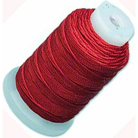 Simply Silk Thick Thread Cord Size FFF (0.016 Inch 0.42mm) Spool 92 Yards Compatible with Kumihimo Super Lon (Best Thread For Beaded Kumihimo)