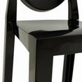 thumbnail image 2 of Heavenly Collection Black Plastic Armless Chair, 2 of 9