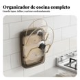 thumbnail image 2 of predolo Colgador para Tablas de Cortar Multiusos Organizador para Tablas de Cortar Ahorra Espacio para Espacios Pequeños, 2 of 5