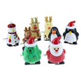 thumbnail image 5 of Chubby Santa 3 divertido juguete de cuerda con muñeca de Navidad accionada por resorte para regalo de recuerdo de bebé infantil, 5 of 5