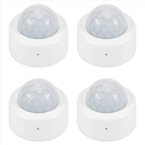 4X Sensor de Movimiento PIR Tuya Zigbee Sensor de Movimiento del Cuerpo Humano Control de Vida Inteligente Funciona con Home