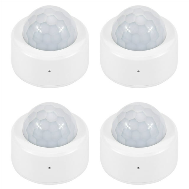 4X Sensor de Movimiento PIR Tuya Zigbee Sensor de Movimiento del Cuerpo Humano Control de Vida Inteligente Funciona con Home
