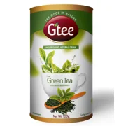 Gtee Green tea Leaves Can-100g - Pack of 2