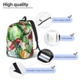 thumbnail image 4 of Naloa Vegan1 Canvas Backpack for Men Women Rucksack Casual Travel Daypack College Tote Satchel Bookbag for Teens-Small, 4 of 7