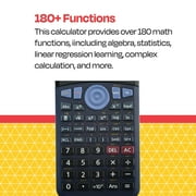 School Smart Scientific Digit Calculator, 5-1/8 x 3 x 1/4 Inches, CS-209, Black