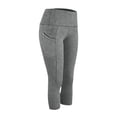 thumbnail image 3 of Qabnzmfo Yoga Pants for Girls Elastic High Waisted Cropped Leggings with Pockets Gym Workout Sport Leggings, 3 of 9