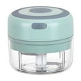 thumbnail image 1 of Fiudx Liquidación de ofertas flash Mini trituradora de ajo, trituradora de ajo inalámbrica, extractor de ajo, prensa de puré de ajo, trituradora de ajo doméstica, 1 of 2