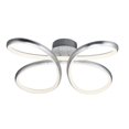 thumbnail image 1 of ET2 E24732-SL 7.5 in. Clover LED Flush Mount Ceiling Light, Silver Leaf, 1 of 1