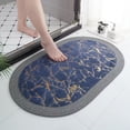 thumbnail image 6 of PiGOGI Doormat, Non Slip Soft Plush Stain Resistant Durable Rubber Backing, for Bedroom Living Room Entryway Home office, Dirt Trapping, Low Pile, 6 of 7