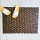 thumbnail image 4 of Alfombra de baño antideslizante para cocina, ducha, madera de bambú, para sauna Marrón, 4 of 9
