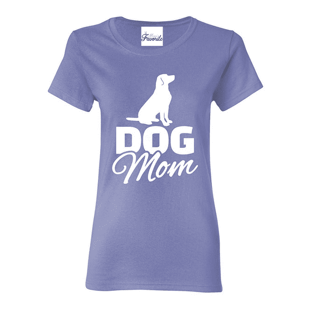 Mom's Favorite Womens Dog Mom Short Sleeve TShirt