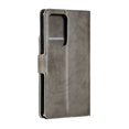 thumbnail image 5 of Allytech Galaxy S20 Ultra Case 6.9", Premium PU Leather 9 Cards Slots Book Style Magnetic Clasp Pocket Purse Folio Flip Kickstand Shockproof Cover for Samsung Galaxy S20 Ultra,Gray, 5 of 10