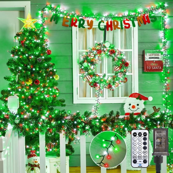 Luces LED Brightown 2000 para Navidad, 100 m, con mando a distancia