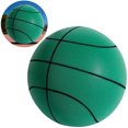thumbnail image 2 of Pelota Silenciosa Que Rebota Juguete Deportivo Interior Baloncesto Y Ligero (verde 18cm), 2 of 9