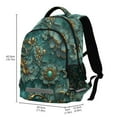 thumbnail image 3 of ALAZA Beautiful 3d Flower Backpack Elementary School Bag Bookbag Travel Rucksack, 3 of 7