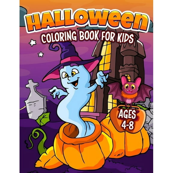 Halloween Coloring Book, (Paperback)