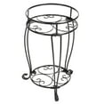 thumbnail image 1 of Soportes Para Macetas De Arte Del Hierro ANGGREK Soporte De Planta De Metal Decorativo Negro Estilo Europeo, 1 of 8