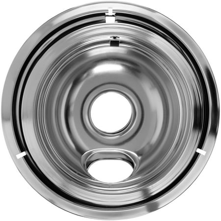 Ge Chrome Bowls - Mainstays Chrome Drip Bowl Set, 2 Piece