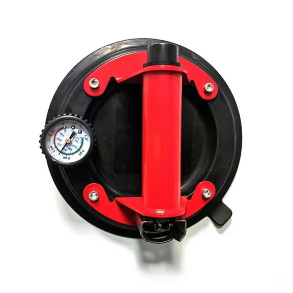 8inch 150kg Load Heavy Duty Suction Cup Glass Vacuum Panel Lifter Sucker Granite Lifting Window Ceramic Tile Replacement ,Precision Adjustment