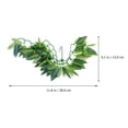 thumbnail image 2 of Raindrops 1Ud Planta Decorativa De Rattan Para Acuario Y Salada, 2 of 8