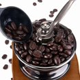 thumbnail image 3 of Brown Retro Manual Wooden Coffee Grinder with Portable Crank, Antique Design Coffee Grinder, Espresso Grinder for Coffee Beans, Coffee Beans, Stainles, 3 of 5