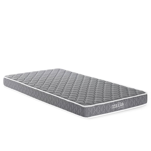 Modway Mila Dual Layer Responsive Memory Foam Mattress, 6 Inch Full XL