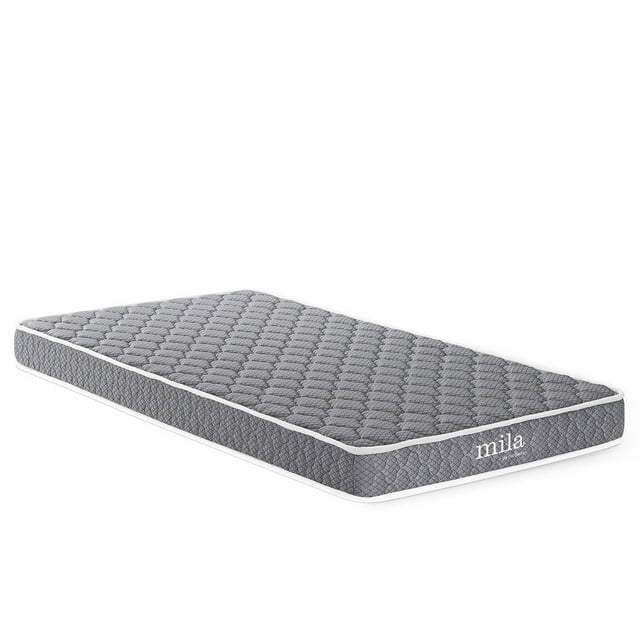 Modway Mila Matelas en Mousse Mémoire Réactive à Double Couche, 6 Pouces Double TG