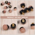 thumbnail image 5 of Hemobllo 20Pcs Easy Install Brown Screw on Cue Tips for Pool and Snooker Cues, 5 of 8