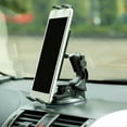thumbnail image 6 of Car Mount for Samsung Galaxy Tab A 8.0" (2017)/Tab A 8.0" (2018)/A8 10.5" (2021) - Dash Windshield Holder Swivel Cradle Dock Heavy Duty, 6 of 6