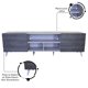 thumbnail image 5 of Mueble para TV Hogare 80' Blanco Nordico Gris Centro de entretenimiento Europa, 5 of 11