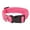 Pink, variant on Pet Life ® 'Aero Mesh' Dual-Sided Breathable and Adjustable Thick Mesh Dog Collar