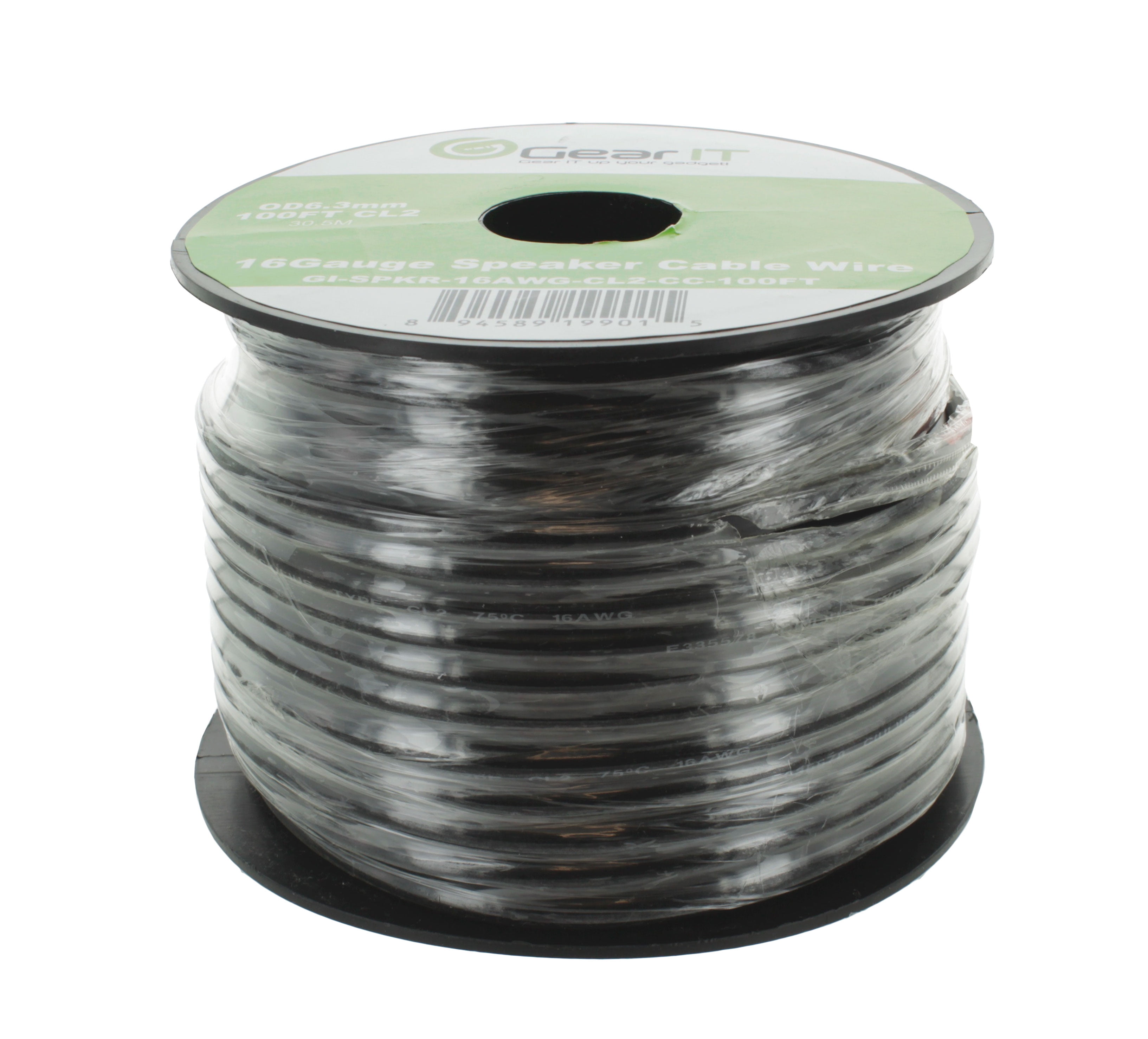 Speaker Wire , 16Gauge Speaker Wire, GearIT 16AWG (100 Feet / 30.48