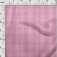 thumbnail image 2 of oneOone Viscose Chiffon Fabric Check Block Print Sewing Fabric BTY 42 Inch Wide, 2 of 4