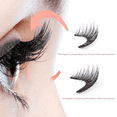 thumbnail image 2 of Magnetic false eyelashes natural magnetic eyelashes with clip suit Versatile Set Durable Material-52HB-4+White Magnetic Wear Clip, 2 of 5