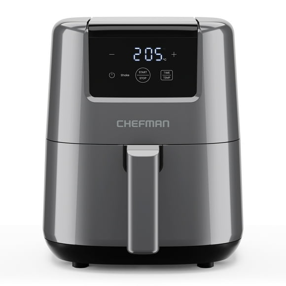 Cheman Freidora De Aire Compacta Digital 2 Qts Color Gris