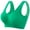 Green, variant on Tnhcen Push Up Sports Bra Sport Bras for Women Supportive for Yoga Running Workout Exercise Womens Bralettes Underclothes for Girls Compression Underwear Women, Gray, 2XL