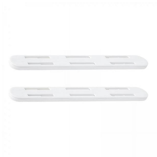 2 guías deslizantes para cajones de gabinete, rieles deslizantes debajo del montaje, Hardware de repuesto adhesivo para guías deslizantes de cocina, rieles extraíbles para estante 3 piezas