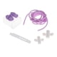 thumbnail image 4 of Bonita funda protectora para cable de carga, accesorio para teléfono, cable 4 en 1 con enchufe DIY Violeta, 4 of 9