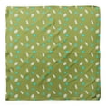 thumbnail image 4 of Bimba Green Star & Holly Leaves Pure Silk Printed Head Bandanas Summer Neck Wrap Scarf 40 x 40 Inches, 4 of 6
