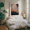 thumbnail image 4 of Athenian Sunset Silhouettes - Athens Greece Photography Sunset Silhouette Cityscape Skyline Architecture Moody Oak Framed Wall Art Print 6 x 8 inches, 4 of 12